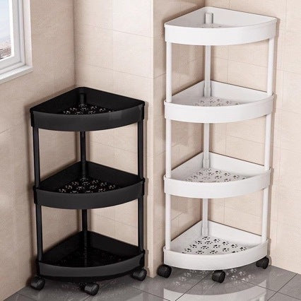 Wall-Mounted Bathroom Slippers Hanger - No-Drill Shoe Organizer