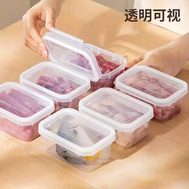 Fridge Door Bin Organizer - Compartment Divider for Refrigerator (Set of 6)