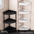 Wall-Mounted Bathroom Slippers Hanger - No-Drill Shoe Organizer