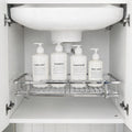 Expandable Basin Shelf - Adjustable Under Sink Organizer