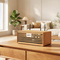 Vintage Mid-Century Router Box - WIFI Cable Organizer