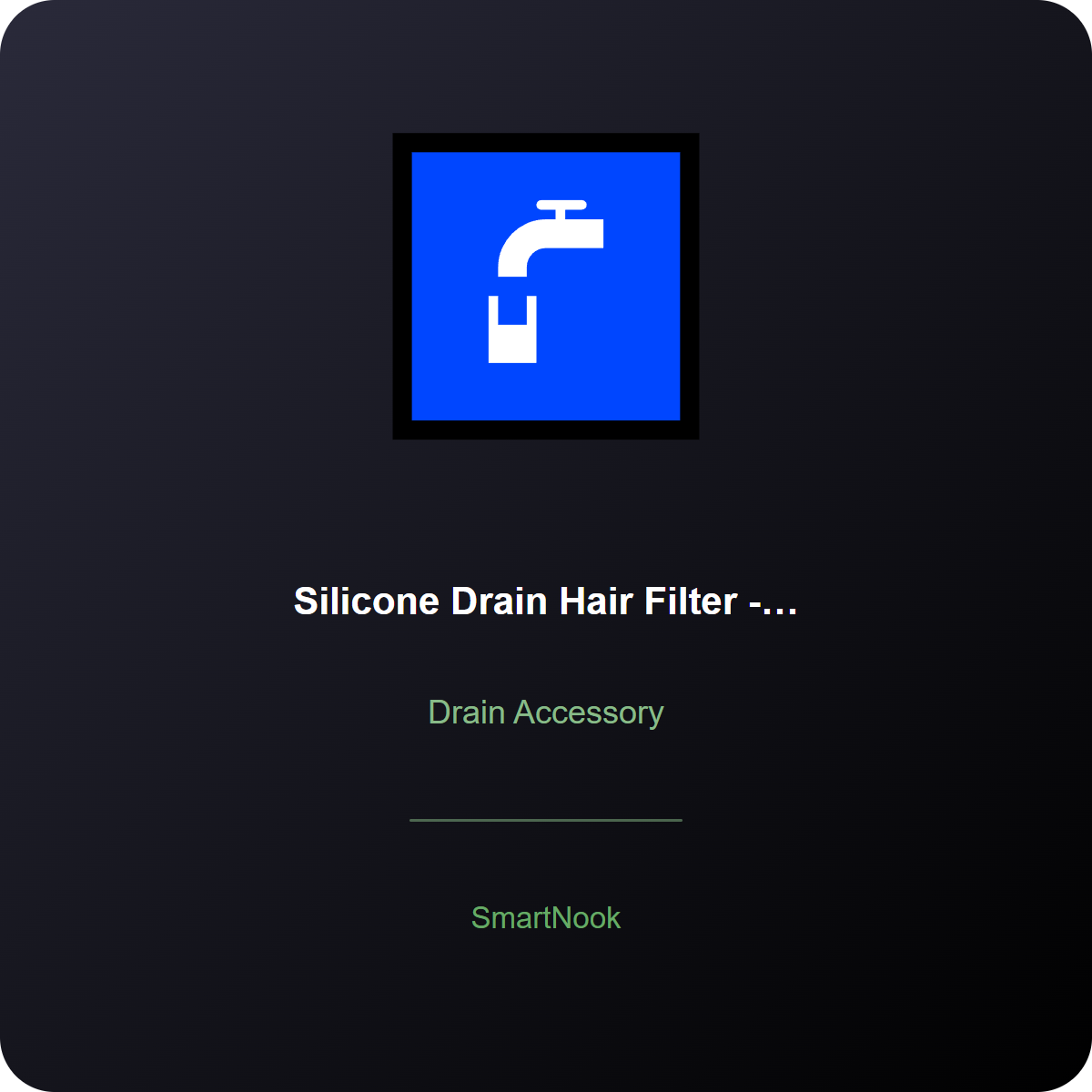 Silicone Drain Hair Filter - Bathtub and Shower Drain Catcher (10pcs)