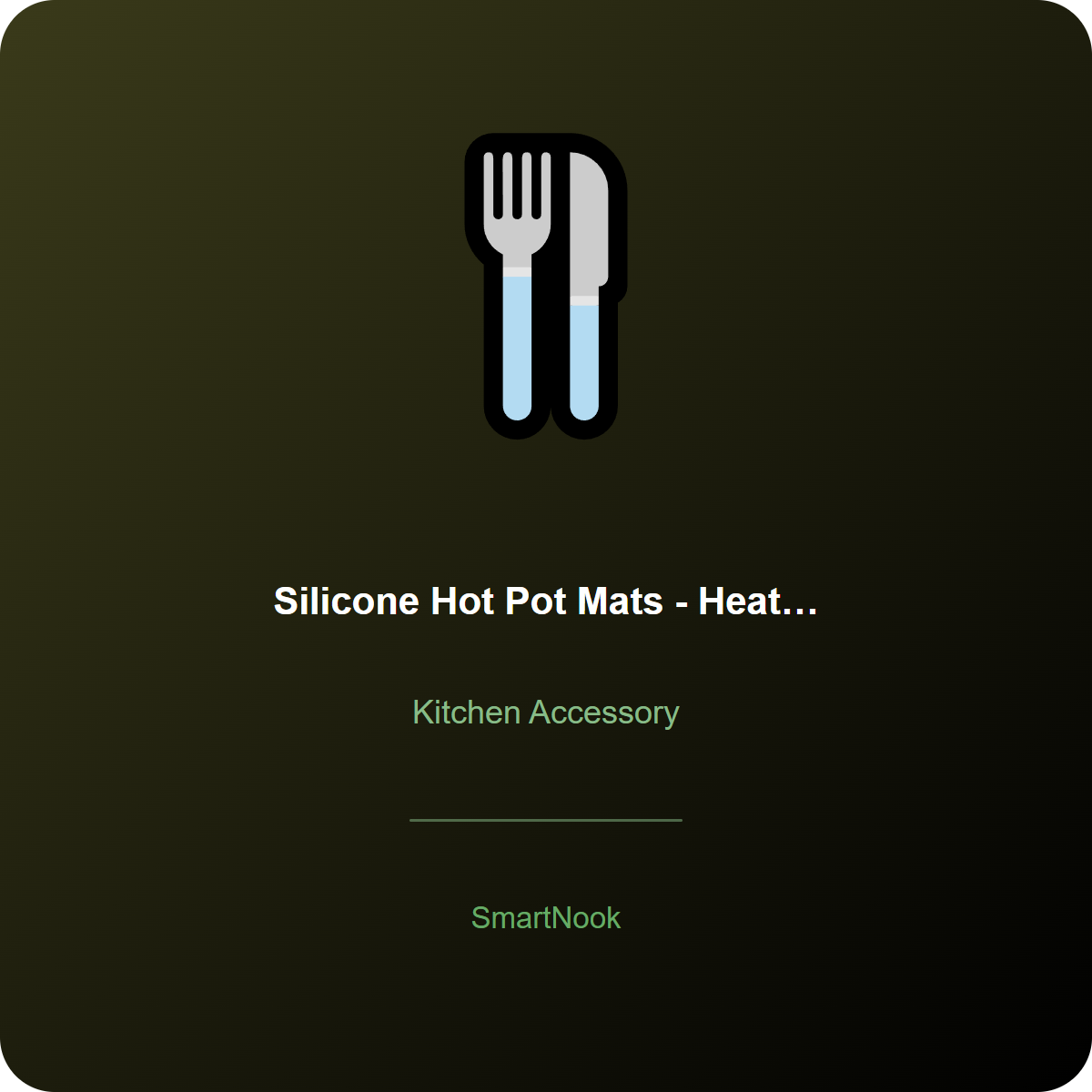 Silicone Hot Pot Mats - Heat Resistant Trivet Pads (Set of 4)