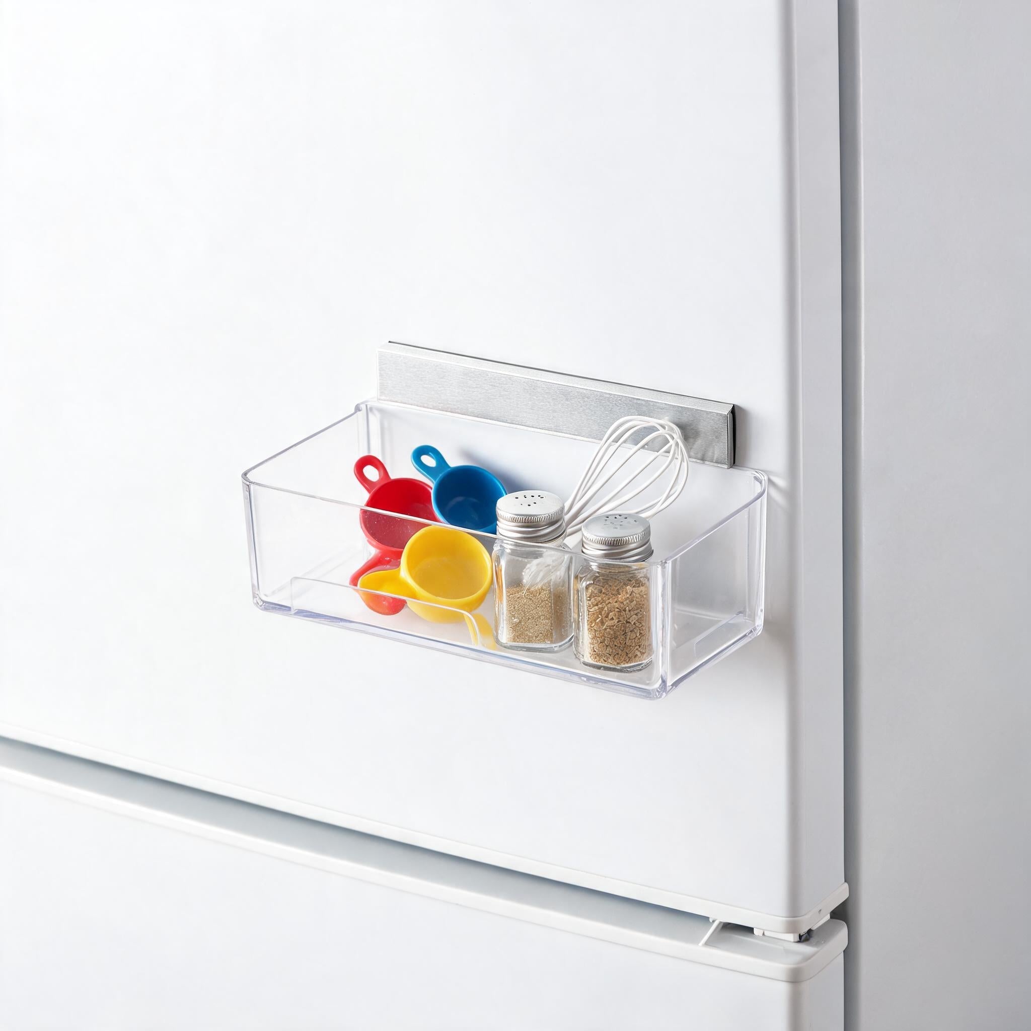 Magnetic Fridge Storage Box - Clear Acrylic