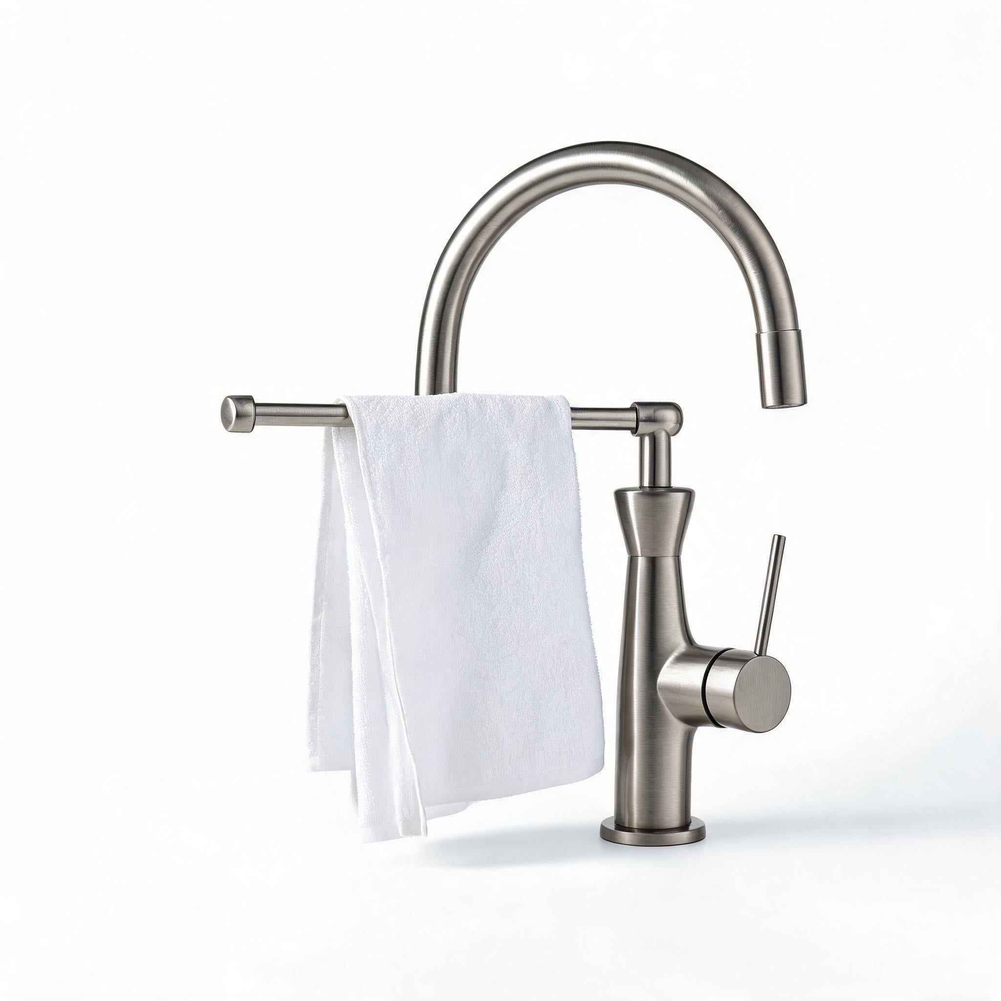 Faucet Towel Holder - Kitchen Towel Rack